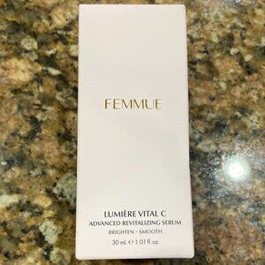 Femmue Lumiere Vital C Vitamin C Serum Dark Spots Brightening 1.0oz / 30ml NIB